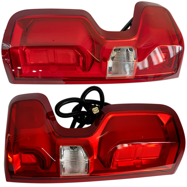 尾灯 Pair LED Tail Light Assembly Rear Left Right for Chevy Silverado 1500 2019-2023 84678149 84554658 84678150 84554659-3