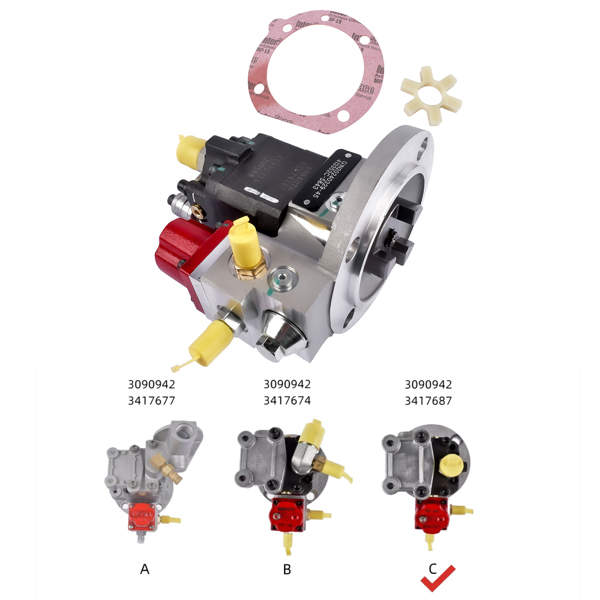 燃油泵 Fuel Injection Pump Fits for Cummins Engine N14 M11 QSM11 ISM11 3090942 3417687-4