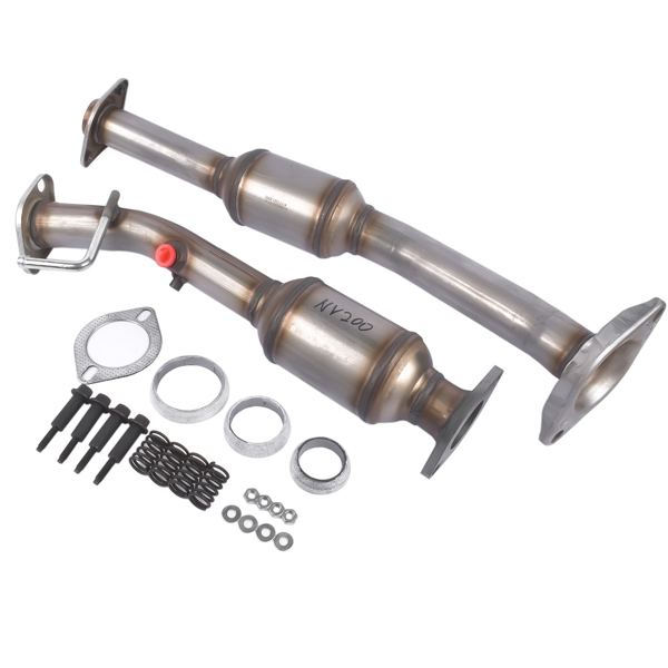 三元催化器 2x Front & Rear Catalytic Converters Fit Nissan NV200 2013-2019 EPA OBD-II Approved 8H41165-1