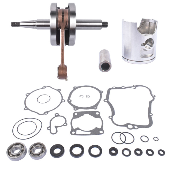 曲轴套件 Engine Rebuild Kit Crankshaft+Gaskets+Piston for Yamaha YZ85 2002-2014 47.5mm CBK0076 805M04750 646M04700-5