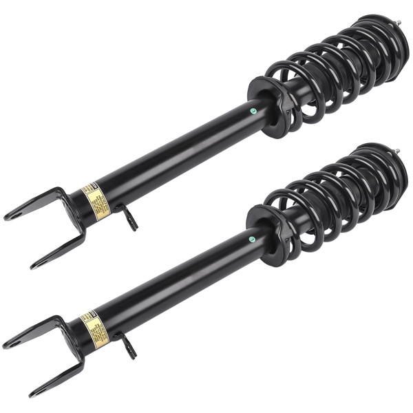 减震器 2Pcs Front Suspension Coil Spring Shock Strut Assembly For Tesla Model S 2011-2016 1015619-00-A-2