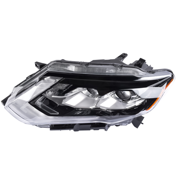 大灯 Front Left Side Headlamp Assembly with LED for Nissan Rogue 2.0L 2.5L l4 4-Door 2017-2020-2