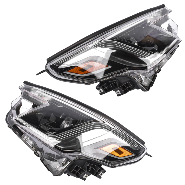 大灯总成 2PCS Headlight Headlamp Assembly LED W/O AFS Front Left Right 84001SJ370 84001SJ360 for 2022-2024 Subaru Forester NEW-6