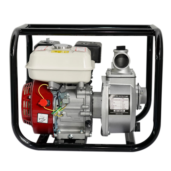 汽油机水泵 Manual 6.5HP 4-Stroke 2 Inch Gas Water Pump Semi-Trash Water Pump Transfer Pump 158GPM 212CC Garden Irrigation 4.8KW-5