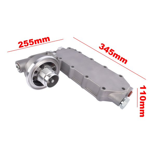 机油冷却器 Oil Cooler Housing Filter Head w/ Gasket for Cummins 6CT ISC QSC 8.3 ISL QSL 8.9L 3974325, 3974324, 3918403-7