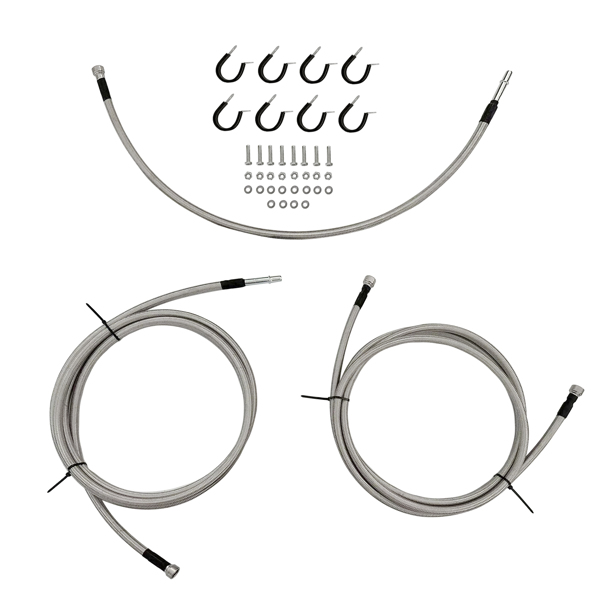 燃油管套装 Fuel Line 819-845 For Chevy Silverado 2500 HD GMC Sierra 2500 HD 3500 Extended Cab Pickup 2004-2010-4