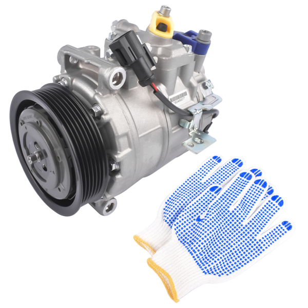 空调压缩机 A/C Air Conditioner Compressor with Clutch for Land Rover Range Rover 2006-2009  LR015151-5