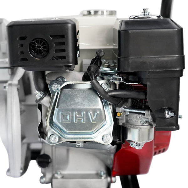 汽油机水泵 Manual 6.5HP 4-Stroke 2 Inch Gas Water Pump Semi-Trash Water Pump Transfer Pump 158GPM 212CC Garden Irrigation 4.8KW-9