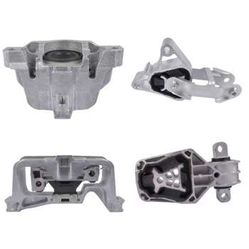 发动机支架 4X Engine Motor & Auto Trans Mount for Mercedes CLA250 GLA250 2.0L L4 Auto Trans 2462400809 2462401717 2462401209 2462400617