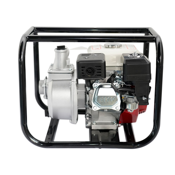 汽油机水泵 Manual 6.5HP 4-Stroke 2 Inch Gas Water Pump Semi-Trash Water Pump Transfer Pump 158GPM 212CC Garden Irrigation 4.8KW-2