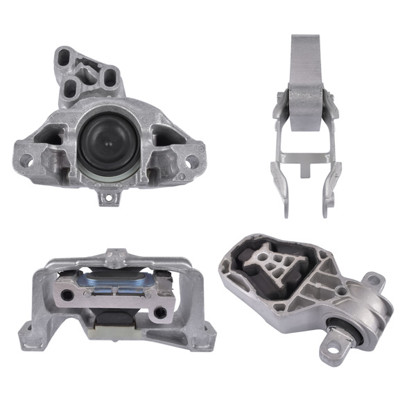 发动机支架 4X Engine Motor & Auto Trans Mount for Mercedes CLA250 GLA250 2.0L L4 Auto Trans 2462400809 2462401717 2462401209 2462400617-4