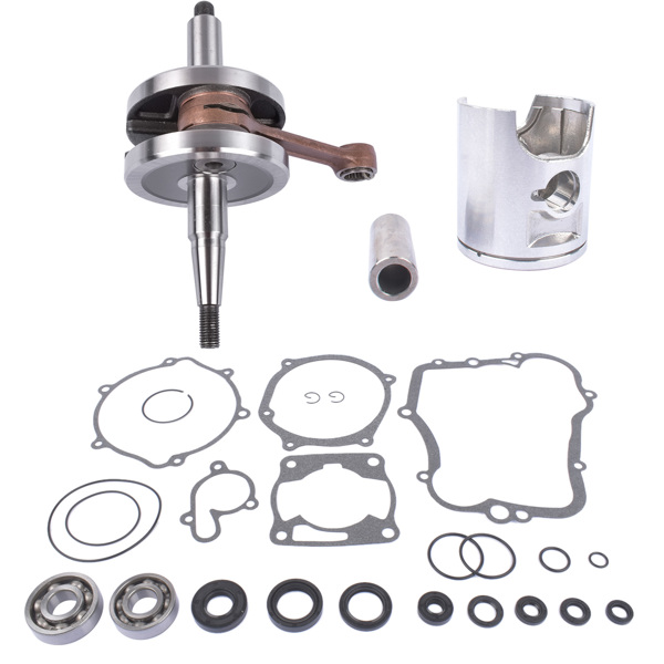 曲轴套件 Engine Rebuild Kit Crankshaft+Gaskets+Piston for Yamaha YZ85 2002-2014 47.5mm CBK0076 805M04750 646M04700-6