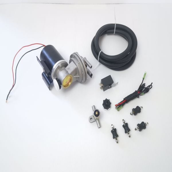 电动真空泵 18" to 22" Electrical Vacuum Pump for Brake w/Installation Kit 28146 12V-4