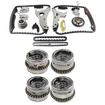 凸轮轴调节器 M276 Engine Timing Chain Kit + Camshaft Adjuster Set For Mercedes W205 W212 W166 C218 W212 W213 X204 R231 R172