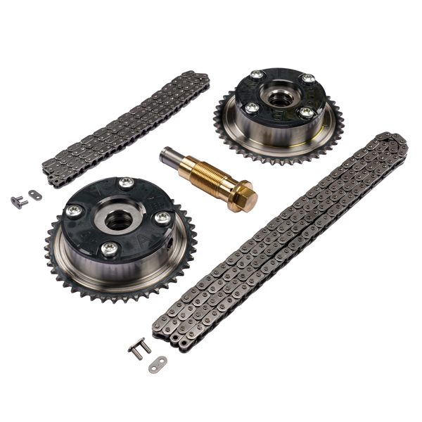 凸轮轴调节器 Timing Chain Kit with 2 Camshaft Adjusters For Mercedes W203 W204 W211 W212 R171 2710500847 2710500900-7