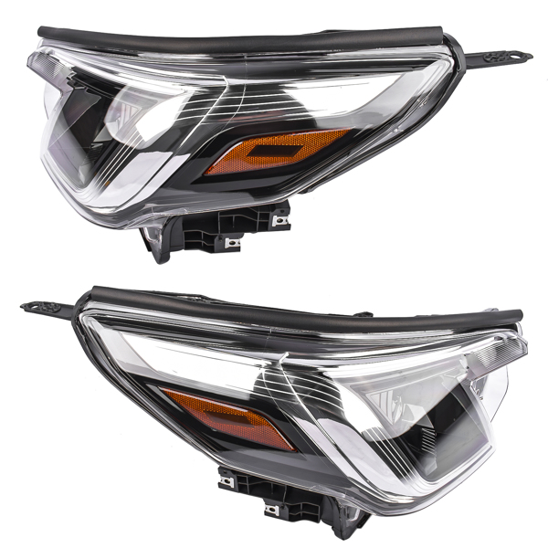 大灯总成 2PCS Headlight Headlamp Assembly LED W/O AFS Front Left Right 84001SJ370 84001SJ360 for 2022-2024 Subaru Forester NEW-4