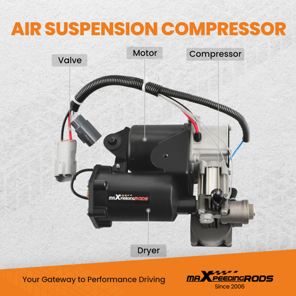 压缩机Air Suspension Compressor For Land Rover For Range Rover Sport LR072537 LR023964 C33551837-5