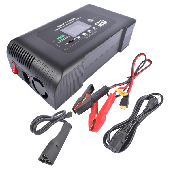 电瓶充电器 48V 13A & 36V 18A Smart Battery Charger For Golf Cart Club Car EZGO TXT RXV-7