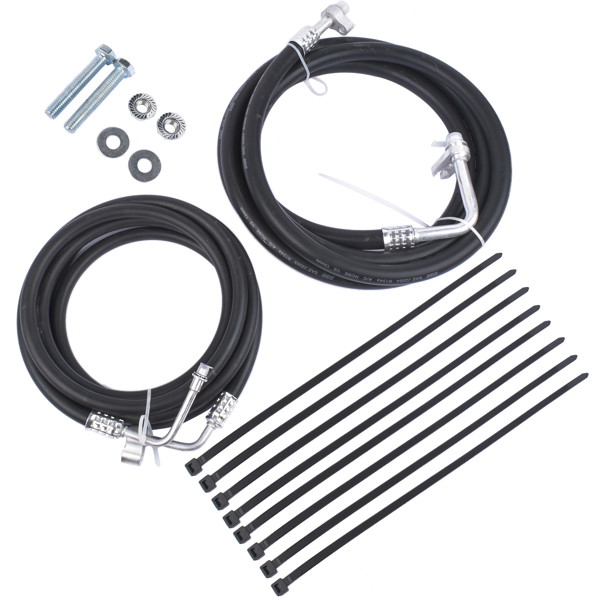 交流管路组空调软管 Rear Air Conditioning Hoses Set for Chevy Tahoe GMC Yukon Cadillac Escalade 2007-2014 YTE33439 19257317 19257318-4