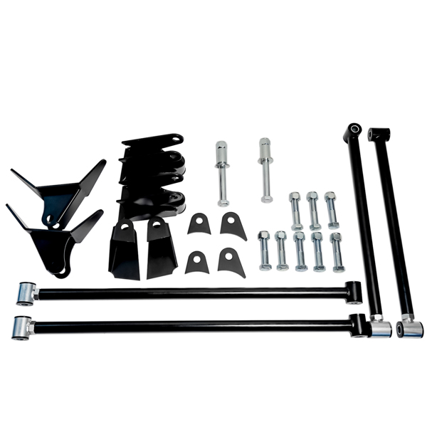 悬架四连杆套件 Rear Suspension Four 4 Link Kit For Chevy C10 Suburban GMC C1500 K1500 1980-1987-2