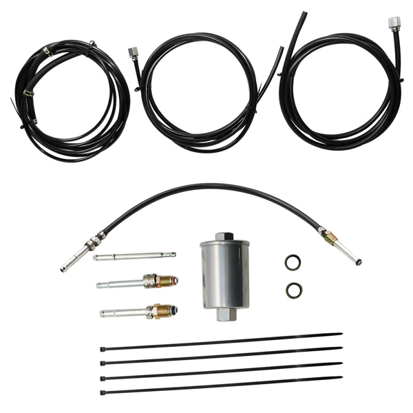 Gas Trucks Complete Nylon Fuel Line Kit for Chevy GMC C/K Trucks Gas Only 1988-1997 NFR0013-2