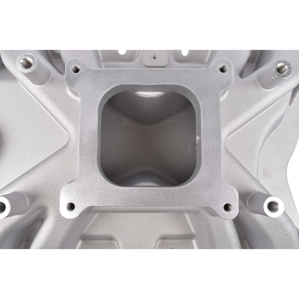 进气歧管 Single Plane Silver Aluminum LowRise Intake Manifold for Oldsmobile 400 425 455 R4150-6