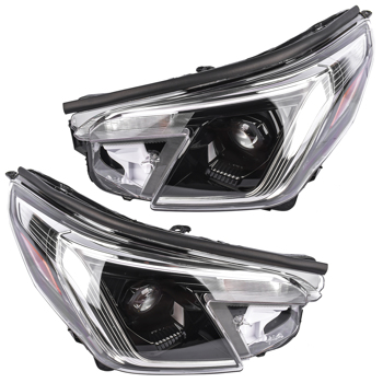 大灯总成 2PCS Headlight Headlamp Assembly LED W/O AFS Front Left Right 84001SJ370 84001SJ360 for 2022-2024 Subaru Forester NEW