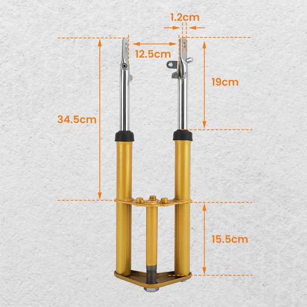 冲击叉Front Shock Fork Assembly for Honda XR50 CRF50 C33371870-2