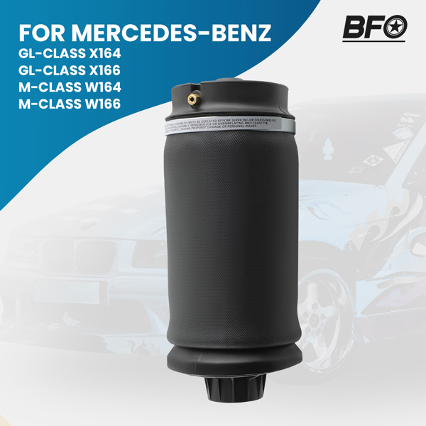 2x Rear Air Ride Spring Bag For Mercedes W164 X164 GL350 GL450 ML63 1643200625	C33619309-5