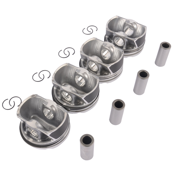 活塞环套装 Set of 4 Pistons + Rings Φ84mm / Φ22mm 11257640168 for BMW 320i 420i 420i 2.0 N20B20 11257618814 11258606461 -11