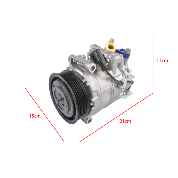 空调压缩机 A/C Air Conditioner Compressor with Clutch for Land Rover Range Rover 2006-2009  LR015151-9