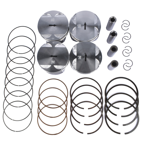  活塞套装 Pistons and Rings Kit S224-3959 for Chevy Equinox GMC Terrain Buick Regal 2.4L 2010-2017-7
