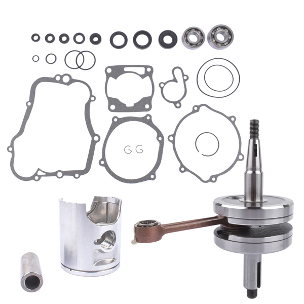 曲轴套件 Engine Rebuild Kit Crankshaft+Gaskets+Piston for Yamaha YZ85 2002-2014 47.5mm CBK0076 805M04750 646M04700-8