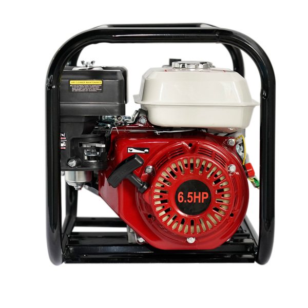 汽油机水泵 Manual 6.5HP 4-Stroke 2 Inch Gas Water Pump Semi-Trash Water Pump Transfer Pump 158GPM 212CC Garden Irrigation 4.8KW-6