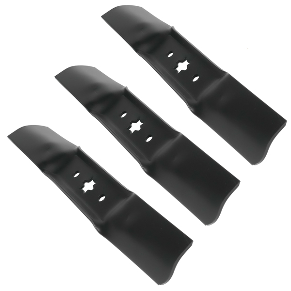 割草机配件（刀片） 3 Pack Mower Blades 742-05052A For 50" Lawn Tractor and RZT Mowers Cub Cadet 942-05052A 742-05052A RZT L50 S50 XT1 LT50 GT50 50" Deck 2015 & after -3