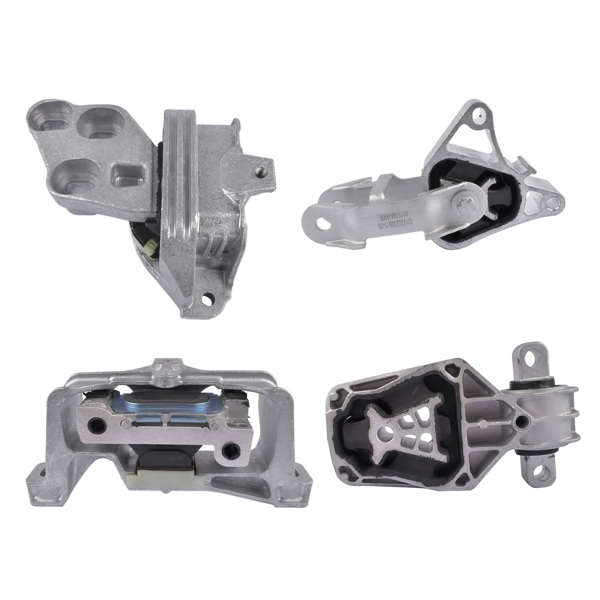 发动机支架 4X Engine Motor & Auto Trans Mount for Mercedes CLA250 GLA250 2.0L L4 Auto Trans 2462400809 2462401717 2462401209 2462400617-2