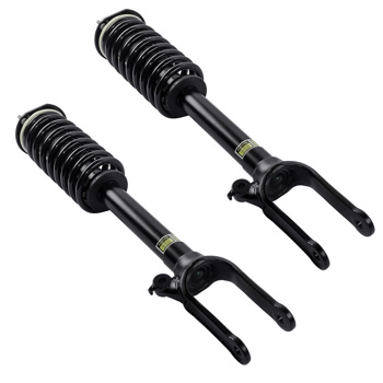 减震器 Set of 2 Front Shock Strut & Coil Spring Assys For Mercedes R320 R350 R500 2006-2013 2513200730