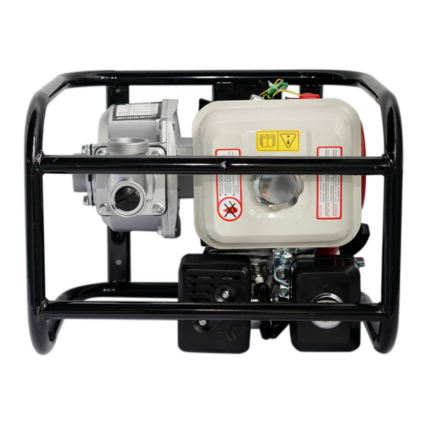汽油机水泵 Manual 6.5HP 4-Stroke 2 Inch Gas Water Pump Semi-Trash Water Pump Transfer Pump 158GPM 212CC Garden Irrigation 4.8KW-4