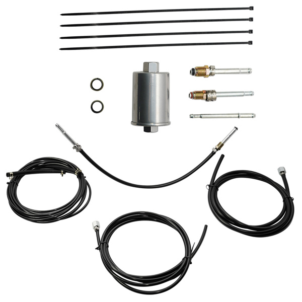 Gas Trucks Complete Nylon Fuel Line Kit for Chevy GMC C/K Trucks Gas Only 1988-1997 NFR0013-6