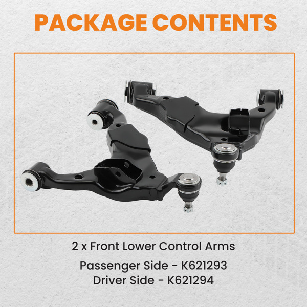 控制臂 2pc Front Lower Control Arms w/ Ball Joint for 2005 2006-2014 2015 Toyota Tacoma-5