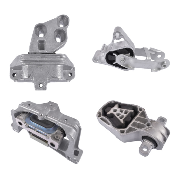 发动机支架 4X Engine Motor & Auto Trans Mount for Mercedes CLA250 GLA250 2.0L L4 Auto Trans 2462400809 2462401717 2462401209 2462400617-3