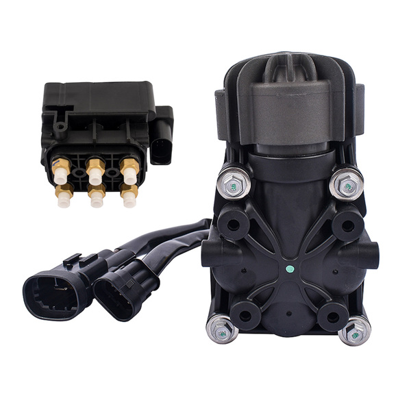 打气泵+分配阀 Air Suspension Compressor + Solenoid Valve Block Set For Hyundai Equus 5.0L V8 GAS DOHC 2011-2016 55881-3M000-8