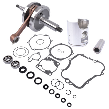 曲轴套件 Engine Rebuild Kit Crankshaft+Gaskets+Piston for Yamaha YZ85 2002-2014 47.5mm CBK0076 805M04750 646M04700