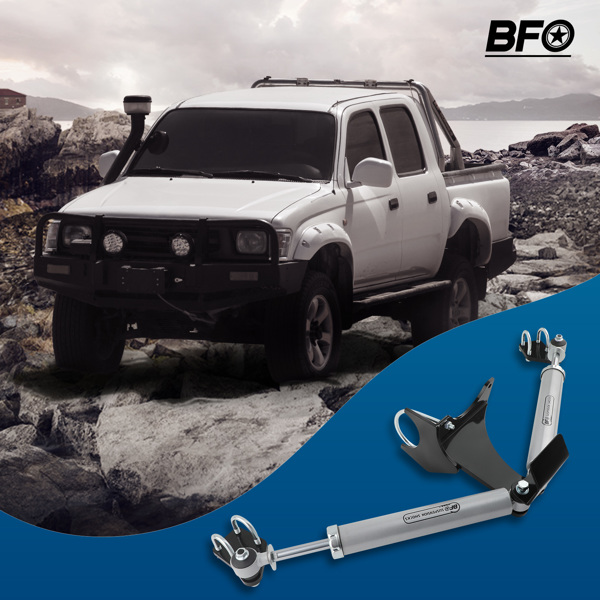 转向稳定杆 Dual Steering Stabilizer For Ford F-250 F-350 Super Duty 4WD 2005-2024 C33132337-4