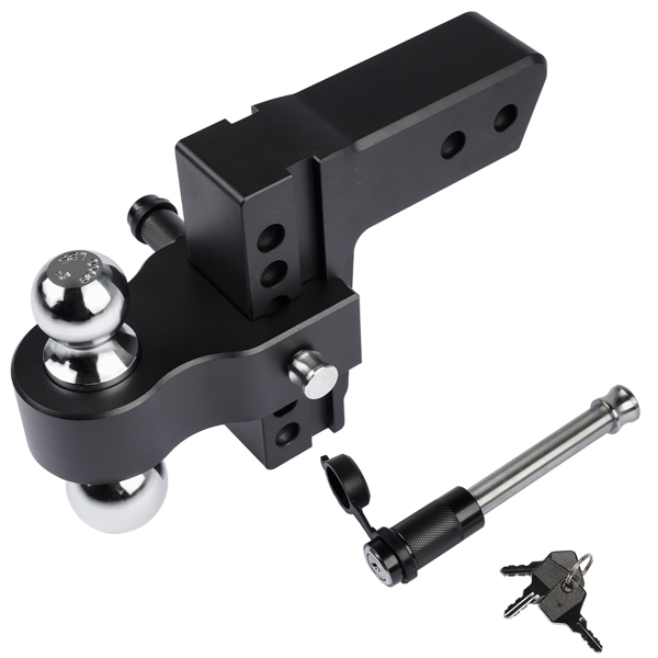 拖车挂接装置 Trailer Hitch Ball Mount Fits 2.5-Inch Receiver, 2-Inch and 2-5/16-Inch Balls-2