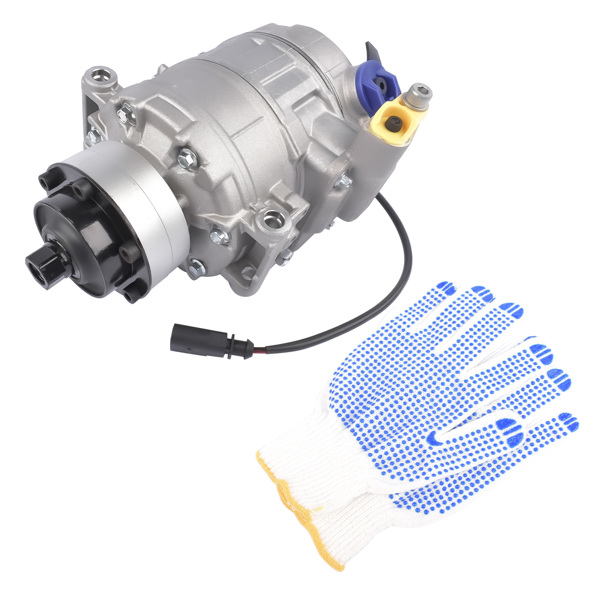 空调压缩机 AC Compressor 4F0260805L For Audi A4 A6 A8 RS4 RS5 Allroad Quattro 4.2L 5.2L 4E0260805Q-6