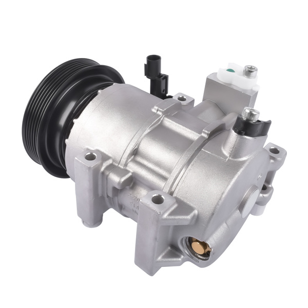 汽车空调压缩机 A/C Compressor w/ Clutch 977011J101 For Hyundai Accent Veloster 2012-2017 1.6L L4 GAS DOHC Hatchback / Sedan-8