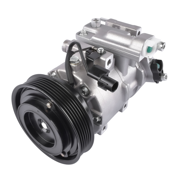 汽车空调压缩机 A/C Compressor w/ Clutch 977011J101 For Hyundai Accent Veloster 2012-2017 1.6L L4 GAS DOHC Hatchback / Sedan-1