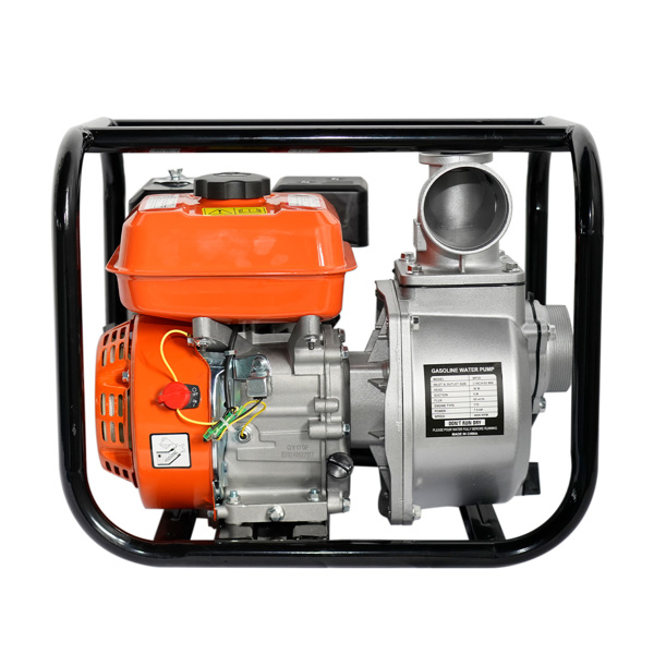 4 Stroke 7.5HP 3" Gasoline Water Pump Portable Gas-Powered Semi-Trash Water Pump-1