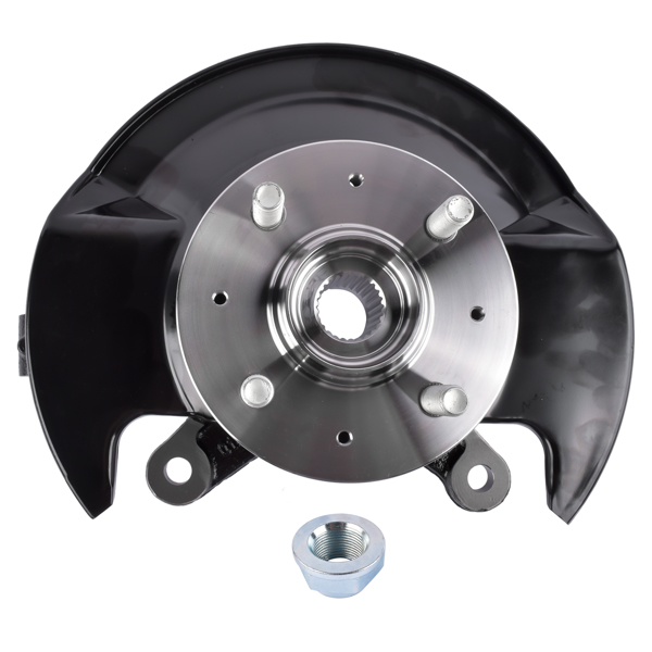 转向节总成 Steering Knuckle & Wheel Bearing Hub Front Right for 2001 2002 Honda Civic 1.7L-7